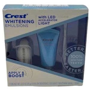 😁Crest Whitening Emulsions with LED Accelerator Light😁